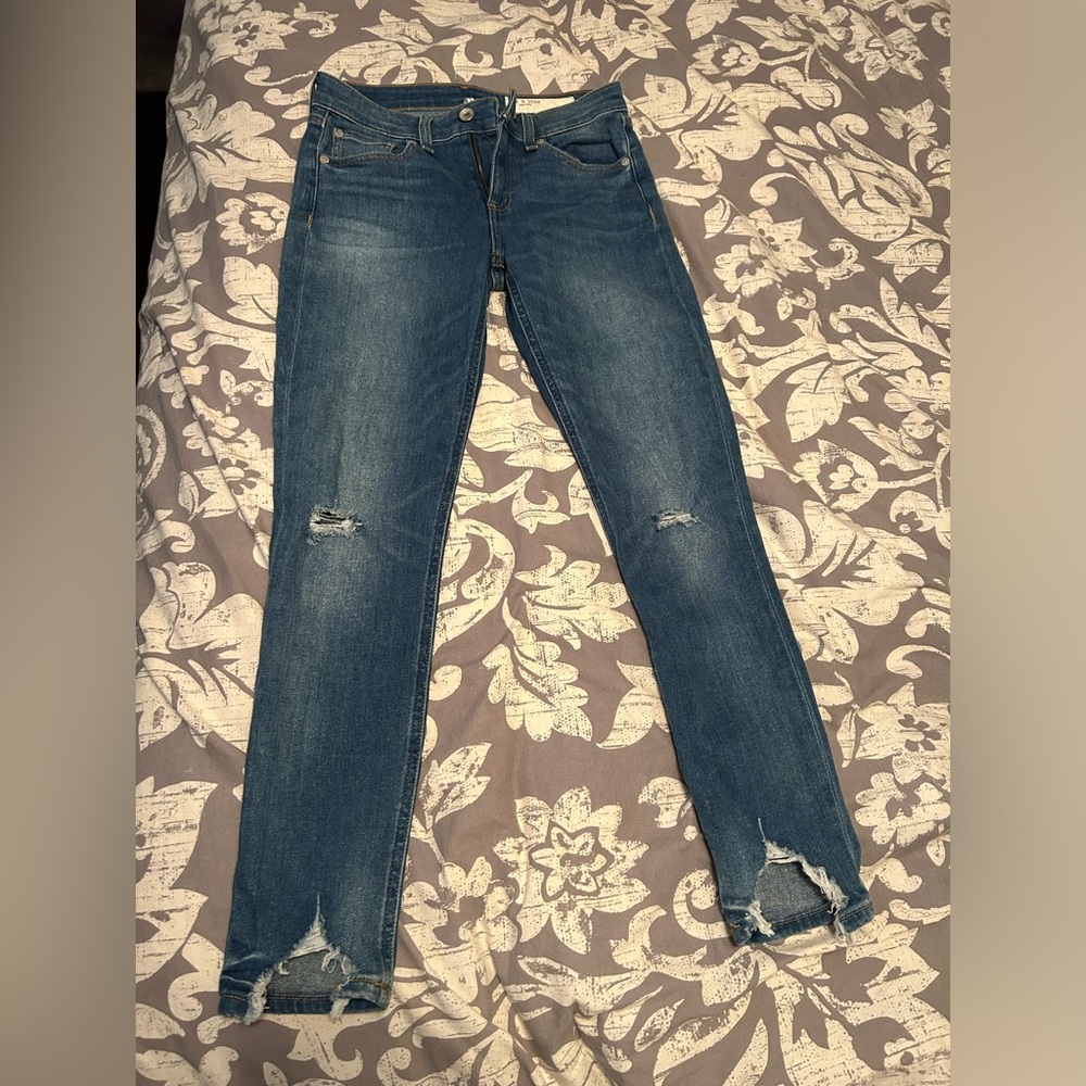 Rag & Bone Cate Mid Rise Skinny Jeans Size 26